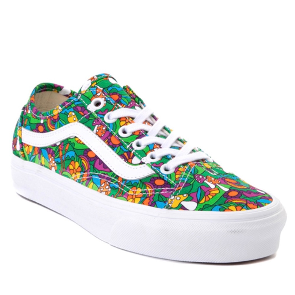 Vans Old Skool Tapered Skate Shoe - Mushrooms